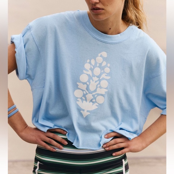 FP MOVEMENT Inspire Buti Logo Tee Oxford Blue - Picture 3 of 11